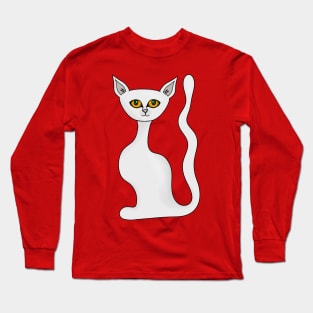 A Cute Kitten With Sweet Eyes Long Sleeve T-Shirt